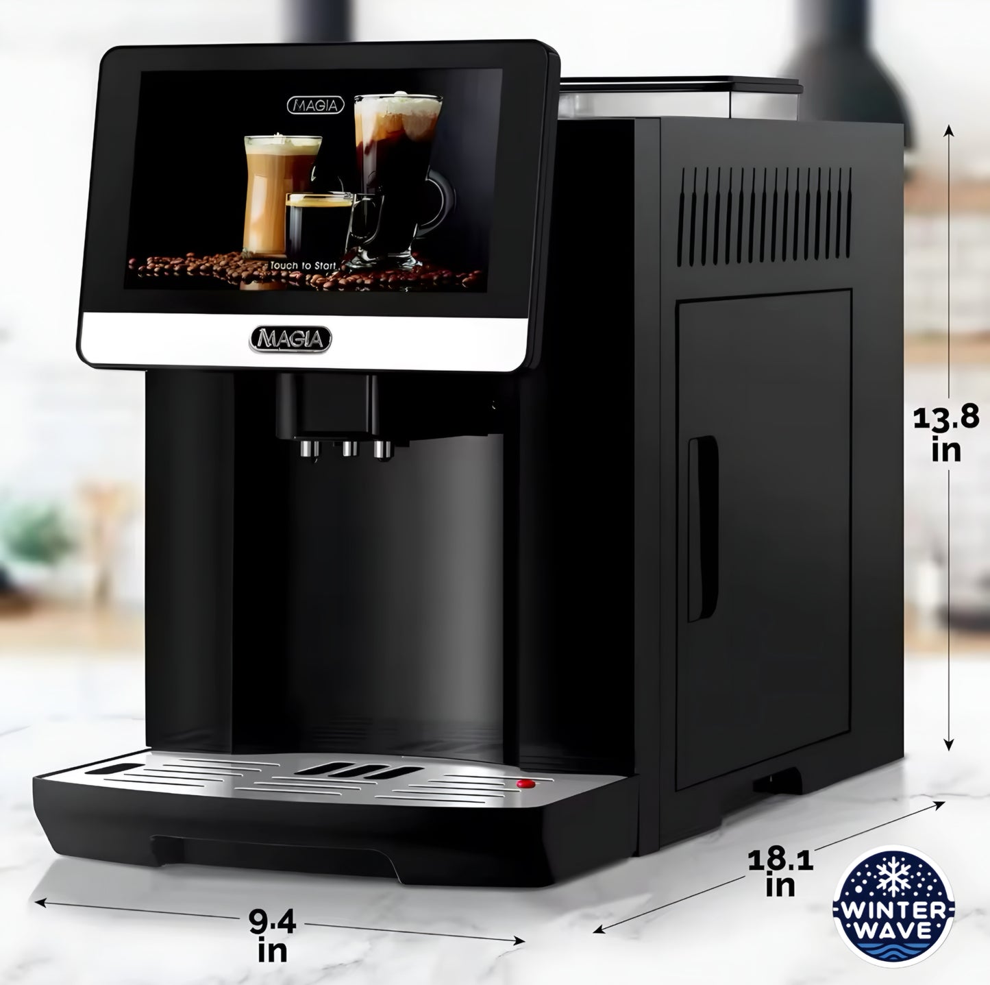 Auto Cleaning Coffee Machine
