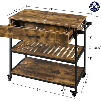 Serving Cart