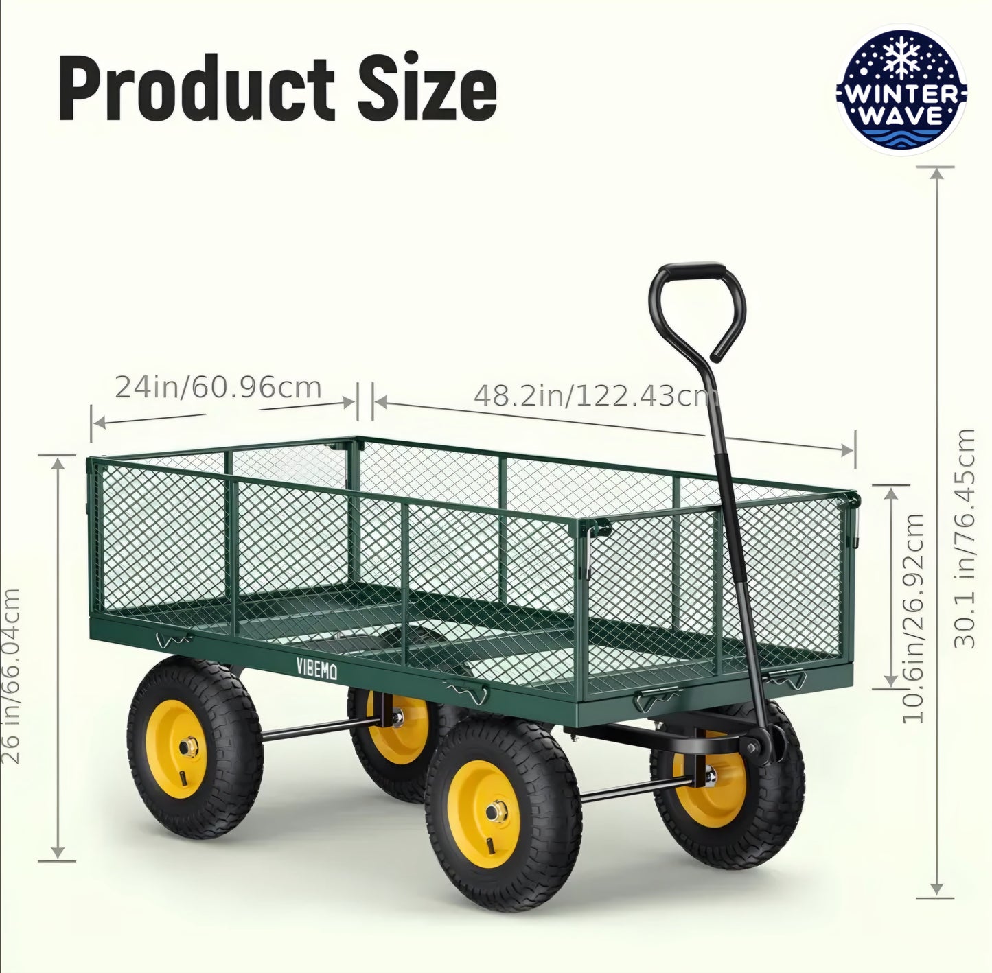 Heavy Duty Steel Cart