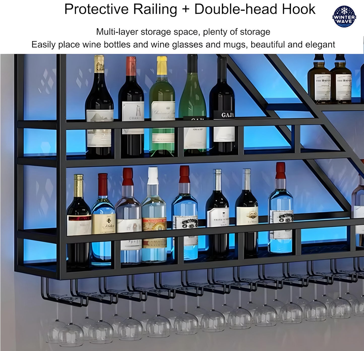 Led Diamond Shape Shelf