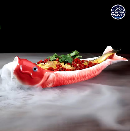 Fish Shape Dry Ice Plate