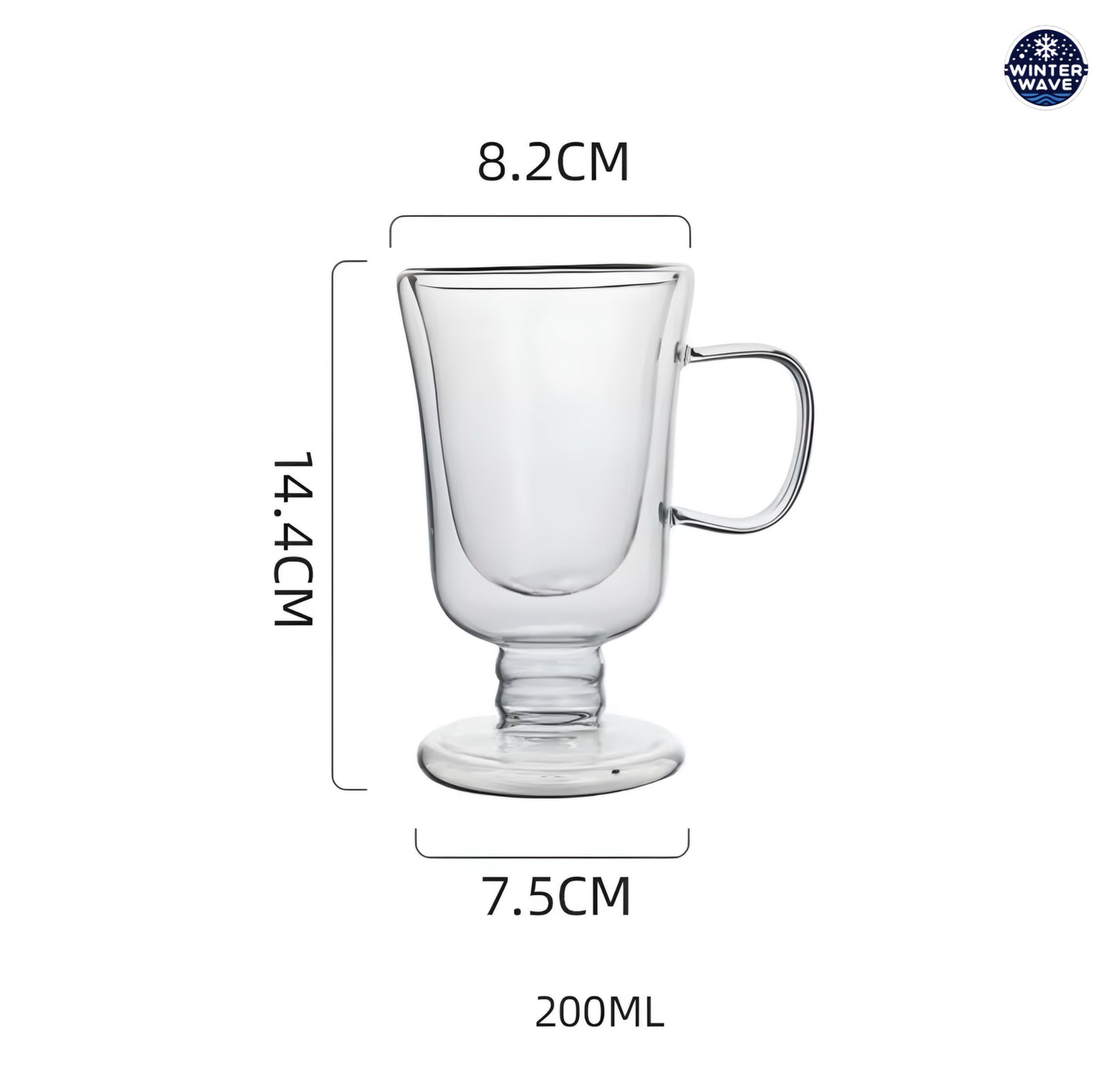 Double Wall Glasses 6 PCS