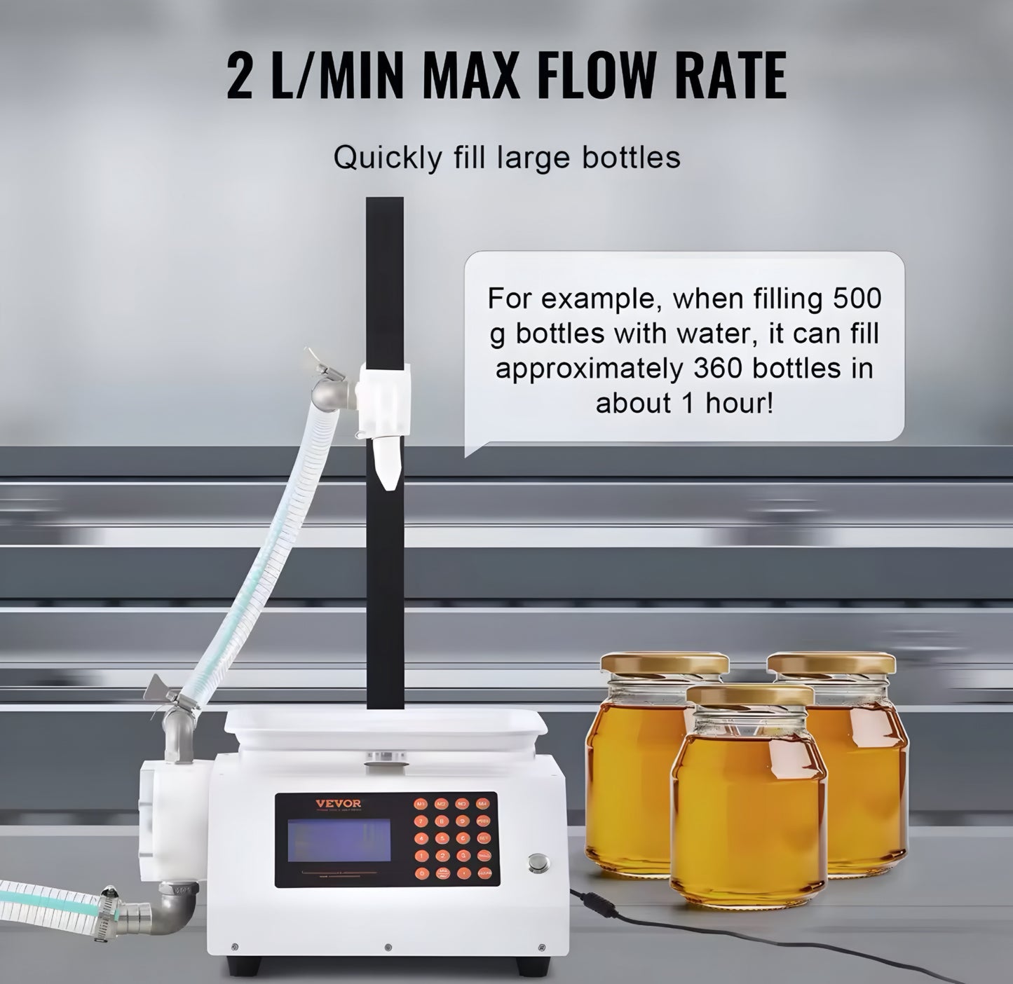 Liquid Honey Sauce Filling Machine